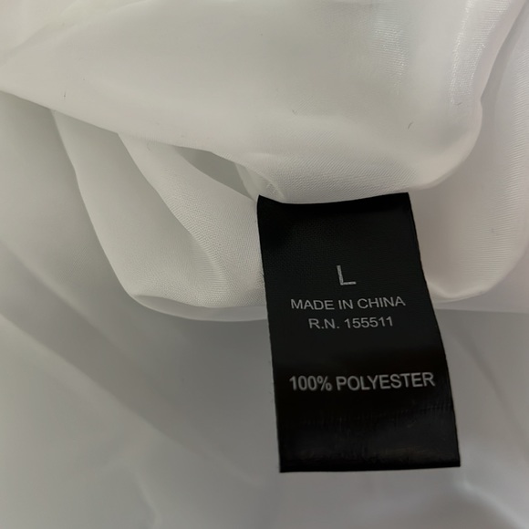 Sz Large Aeropostale White Gray Hooded Jacket - Picture 7 of 7